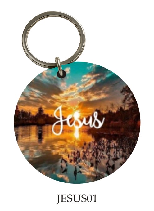 Jesus KeyPix keyring