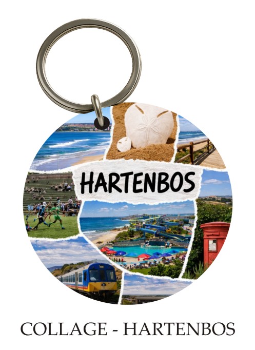 Collage — Hartenbos KeyPix keyring