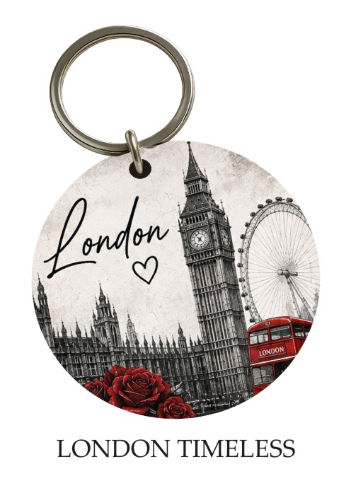 London Timeless KeyPix keyring