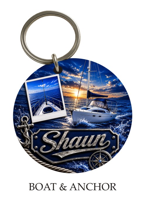Boat & Anchor KeyPix keyring
