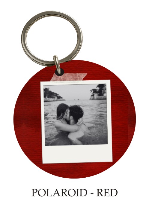 Polaroid Red KeyPix keyring