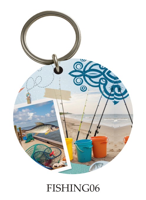Fishing KeyPix keyring
