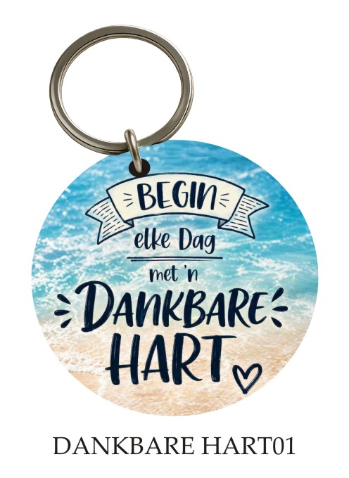 Dankbare Hart KeyPix keyring