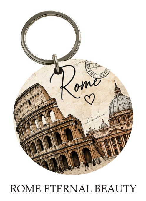 Rome — Eternal Beauty KeyPix keyring