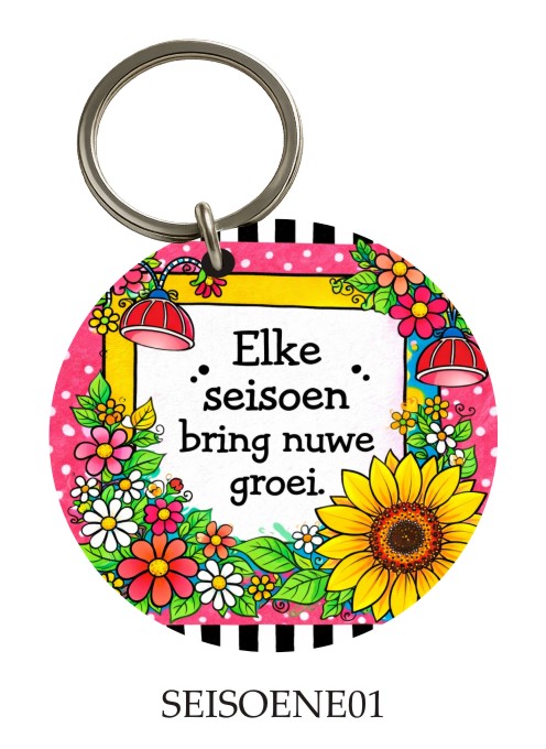 Elke Seisoen KeyPix keyring