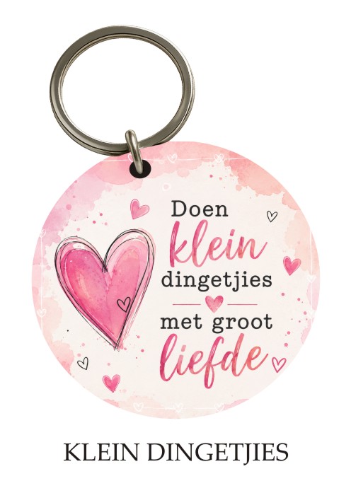 Klein Dingetjies KeyPix keyring